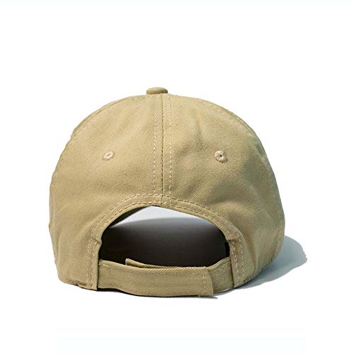 CLAPE Short Bill Baseball Cap - Plain Hip Hop Dad Hat, Adjustable Velcro Back, One Size Fits Most