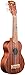 Kala KA-15S Satin Mahogany Soprano Ukulele Bundle with Gig Bag, Tuner, Strap, Fender Play, Austin Bazaar Instructional DVD, and Polishing Cloth