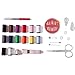 Mini Sewing Kit for Home, Travel & Emergency - Premium Sewing Supplies, Compact Storage Case, Extra White and Black Thread