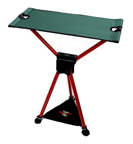 Byer of Maine TriLite Folding Camp Stool, Lightweight, Easy Setup, Packs Down Small for Easy Transport, Fits Most Carry On Luggage, [Regular/XL]