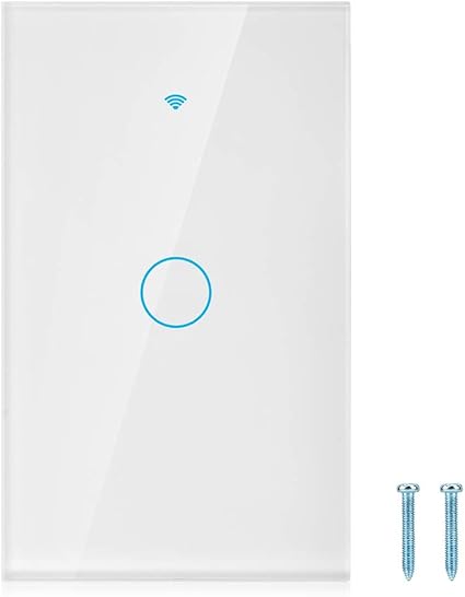 Smart Home Gerte WiFi Schalter wasserdichtes LED Hintergrundbeleuchtungsdesign Remote OnOff fr Alexa fr IOS fr Googlewhite U S regulations Smart Home Gerte WiFi Schalter wasserdichtes LED Hintergrundbeleuchtungsdesign Remote OnOff fr Alexa fr IOS fr Googlewhite U S regulations