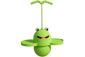 Anby Pogo Ball for Kids & Adults Up to 200lb, Balance Coordination Trick Bounce Board Pop Ball Cool Fun Challenge Indoor Outdoor Toys Pogo Jumper Gifts for Boys Girls Easter
