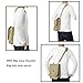 OLEADER WW2 Military Map Case Shoulder Bag， Canvas Messenger Bag with Inner Pouch Canvas （Khaki）
