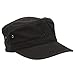 Washed Military Hat-Black W32S37C