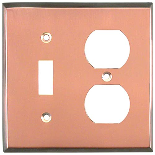Switch Hits Pink Antique Copper Outlet Wall Plate