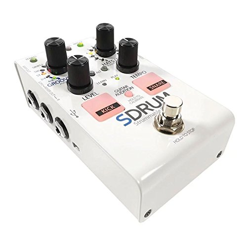 DigiTech SDRUM Auto drummer Guitar Pedal Stompbox sized Drum Machine with Automatic Accompaniment Creation Bundle with DigiTech FS3X Three Function Foot Switch - Thumbnail 3