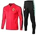Fan Kitbag Madrid Ronaldo #7 Kids Soccer Tracksuit All Youth Sizes ✓ Ronaldo #7 Soccer Track Jacket Top ✓ Kids Soccer Track Pants ✓ GIFT READY Packaging ✓ (YM 8-10 Years Old, Ronaldo #7)