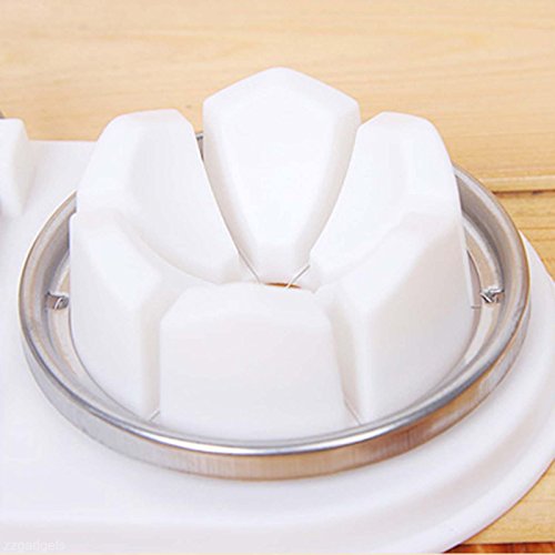NPLE--Multifunction Kitchen Supply Egg Cut Slicer Sectioner Petal Shape Cutter Mold