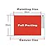 XUBX 5D Diamond Painting Kits for Adults,35x45cm Full Drill Embroidery Kit Arts Craft Paint with Diamond Home Décor Wall Decoration (Black red)