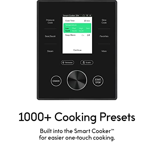 CHEF iQ Smart Pressure Cooker 10 Cooking Functions & 18 Features, Built