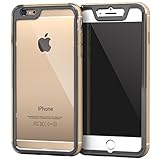 iPhone 6s Case, roocase [Gelledge] iPhone 6s Full Body PC / TPU Case Cover (Space Gray) for Apple iPhone 6 / 6s (2015)