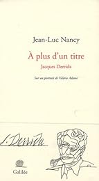À plus d'un titre