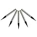 Carbide Engraving Bits, EnPoint High-precision Carbide Sharp Standard Conical Metal V-Bits 3.175mm 1/8 Inch Shank 20 Degree 0.1mm Tip Dia V-Shaped PCB Engraving Bits for Wood Acrylic Copper Aluminum