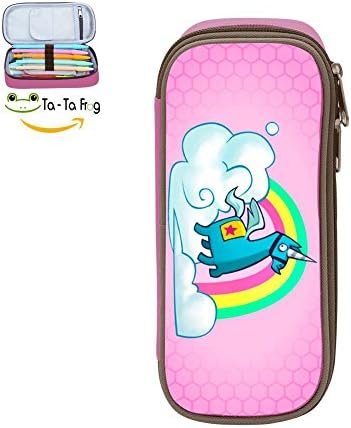 Grrry Fort-nite Brite Unicorn 3D Printing Stationery Pen Bag Zipper Pencil Cases