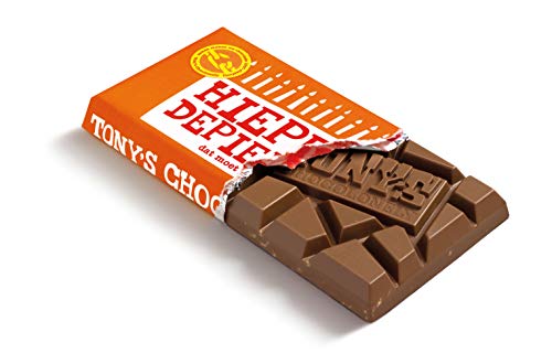 Tony's Chocolonely - Verjaardag Bundel - Chocoladereep Melk Karamel Zeezout "Hieper de pieper" + Proeverijtje - 468 gram - Fairtrade Chocolade - Afbeelding 5