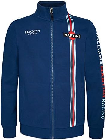 Williams Martini Racing Men's Replica Full Zip Sweatshirt