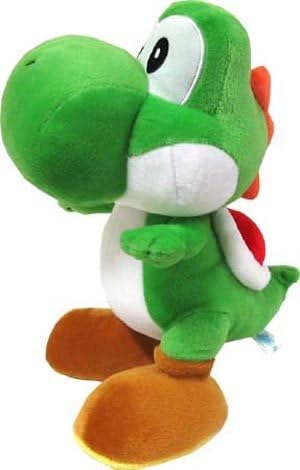 Super Mario Party Super Mario Brothers Green Yoshi 6 Inch Plush Doll