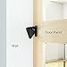 DIYHD Rustic Black Lock for Sliding barn Door Wood Door Latch (Medium Lock-Black)