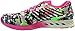 ASICS Women's Fuzex Running Shoe, White/Pink Glow/Soothing Sea, 8 M US