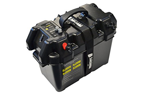 Newport-Vessels-Trolling-Motor-Smart-Battery-Box-Power-Center-Black