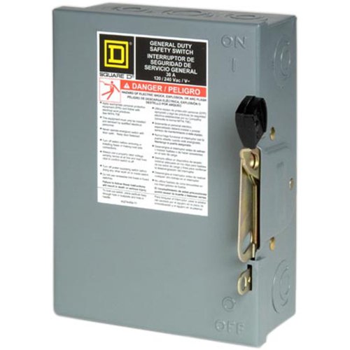 Square D D211NCP Safety Switch - Image 3