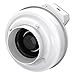 Fantech-FR140 Inline Centrifugal Duct Fans, Molded Housing, 6