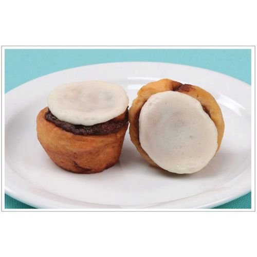 Two Bite Cream Cheese Frosted Cinnamon Rolls -- 252 per case. by Give and Go Foods