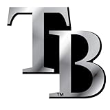 MLB Tampa Bay Rays Chrome Automobile Emblem