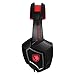 Yanni Sades SPIRITWOLF USB Version PC Computer Over Ear Stereo Gaming Headset, 7.1 Surround Sound Headphone with Mic, Noise Reduction, Volume Control, LED(Black Red)thumb 3