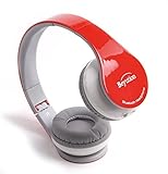 Beyution Wireless Built in Mic Bluetooth Headphone - Red