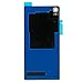 LUVSS New Back Glass Replacement for Sony Xperia Z3 D6603 D6643 D6653 Rear Cover Glass Panel Case Housing with Adhesive Preinstalled Repair Part (Black)