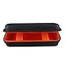 BOVKE Hard PU Shockproof Carrying Case Storage Organizer, Black