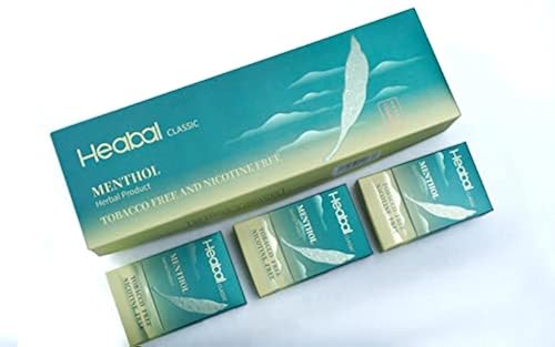 HEABAL Herbal Cigarettes - Nicotine Free & Tobacco Free 20/Pack  Flavor:Menthol in Saudi Arabia
