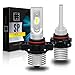 SIRIUSLED SP Series 5202 High Power Ultra Bright LED Fog Light Bulb 5000 Lumen Super Compact Fanless Pure White 6000K Lamp Pack of 2