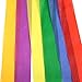 Pixnor 12pcs Colorful Hand Held Dance Rainbow Ribbon Toys for Children