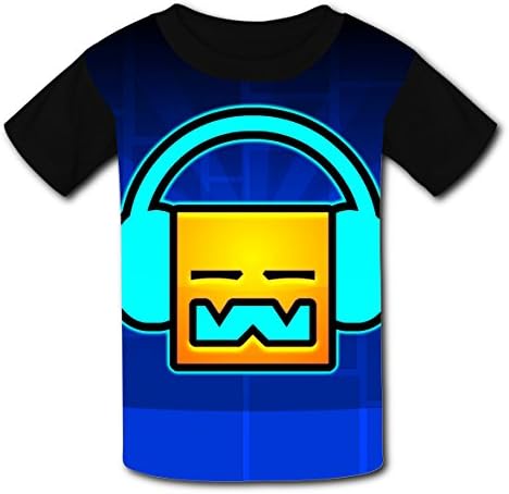 FFxu6 Children Funny Dash Print Polyester Tee M