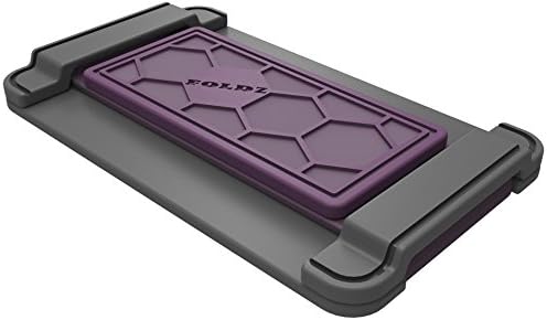 Slim Minimalist Wallet for Men and Women - Plum Charcoal