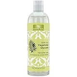 Beauty Aura 100% Pure Vegetable Glycerin - 16 Fl. Oz.- Liquid Glycerin for Skin - Ideal Soap Base, Moisturizer, to use in DIY products & More
