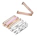 QINGQING 7Pcs Decorative Rings Stainless Steel Rhinestone Charms Compatible with Apple Watch Bands 42mm 44mm iWatch Series 5 4 3 2 1 Band Accessories (Rings no Band)
