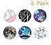 Premium Expanding Phone Socket,Pop Mount Holder for Cellphone Pack 6 (3X3D-1)