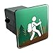 GRAPHICS & MORE Hiker Hiking Symbol Mountain Nature Tow Trailer Hitch Cover Plug Insert 2