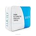 LUCID Ultra Plush 3 Inch Down Alternative Fiber Bed Mattress Topper - Allergen Free Pillow Top - Soft and Breathable Cotton Percale Cover - Queen Size , White