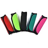 Amerzam 5PCS Neoprene Handle Wraps Grip Water-resistant Hand Wrap for Travel Bag Luggage Suitcase (Mixed Color)
