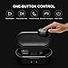Wireless Earbuds Bluetooth Headphones, Bluetooth 5.0 Headphones IPX7 Waterproof Auto Pairing Noise Cancelling 6D Stereo Sound Wireless Sport Earbuds with Portable Charging Case