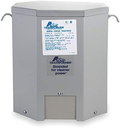Acme Electric Wall-Mount 240/480VAC General Purpose Transformer, 10kVA, 120/240VAC Output Voltage - T2535163S
