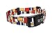 Dutch Dog Amsterdam Eco Friendly Mondrian Dog Collar, 10-15-Inch, Small