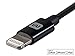 Monoprice Select Series Apple MFi Certified Lightning to USB Charge & Sync Cable, 6-inch Black for iPhone X, 8, 8 Plus, 7, 7 Plus, 6, 6 Plus, 5S, iPad Pro