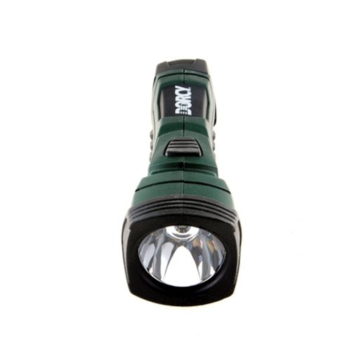 Dorcy 190-Lumen CyberLight Durable LED Flashlight with True Spot Reflector, Dark Green (41-4751)