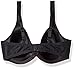 Hanes Women's Fit Perfection Underwire Bra, Black, 40C