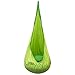 Sorbus Kids Child Pod Swing Chair - Hanging Seat Hammock for Indoor and Outdoor Use, Green